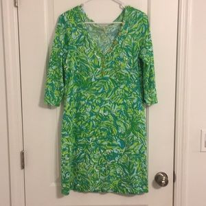 Lilly Pulitzer green dress